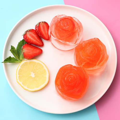 3D Rose Shape Ice Cube Mold🌹Party Cocktail Goodies（3 pack）