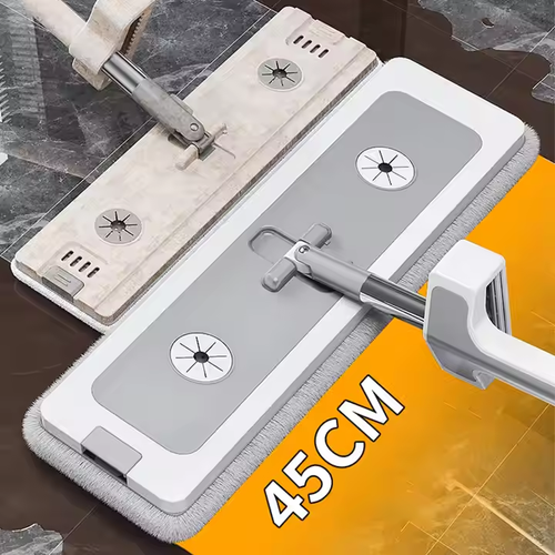 Wholesale Hand Free Flat Squeeze Mop Magic Self Wringing Super Absorbent Flat with Bucket