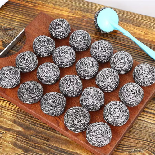 20pcs Stainless Steel Scourer Sponge