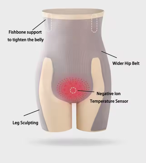 5D magic floating pants nylon high quality high waist hip lifting abdomen pants waist shaping seamless three-point leggings