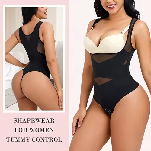 Large size thin waist arm lifting corset tight belly lifting chest shaping triangle one-piece corset