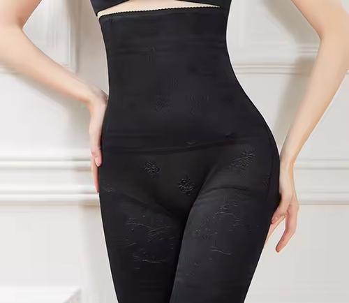 Women's tummy control plus size body shaping pants
