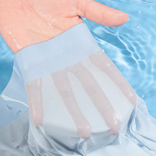 Men's breathable ice silk boxer briefs simple underwear, 3 pack.