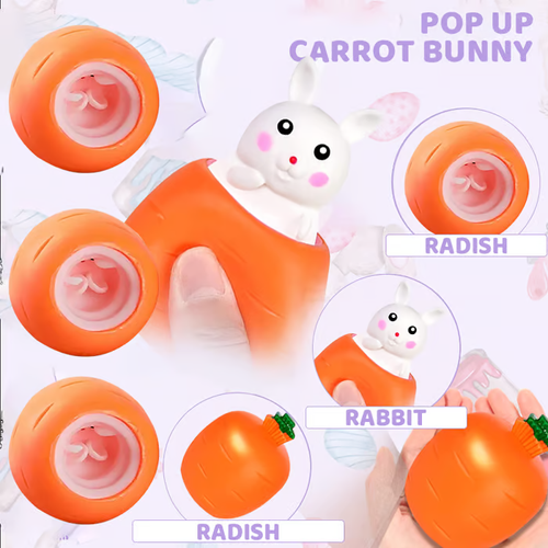 POP UP Carrot Bunny (make life more joy) +（Buy one get three）