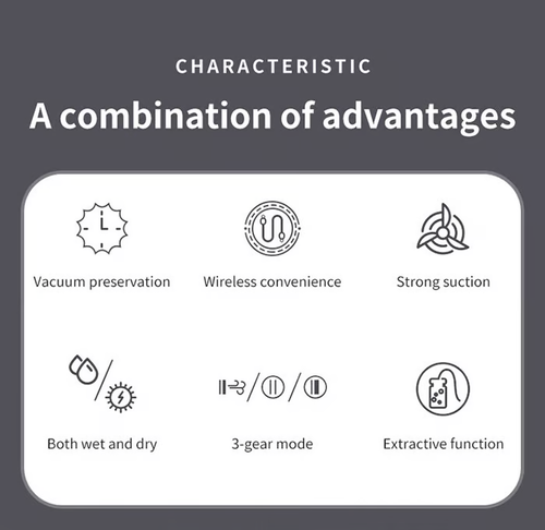 🥗 Keep Your Food Fresh ✨Mini Wireless Vacuum Sealer