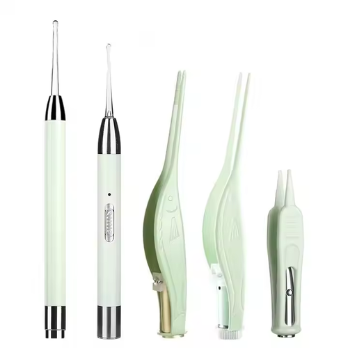 Portable Ear Cleaner with Magnifiers Otoscope With Light Earwax Removal Kit