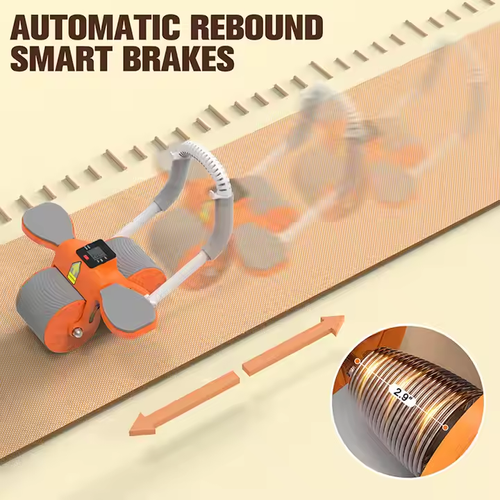 Fashionable abdominal wheel, abdominal roller with knee pads