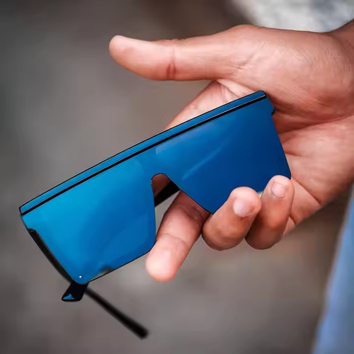 Brand New Custom Made Logo Trendy Polarized PC Uv400 Protection Sunglasses Sun Glasses 2025