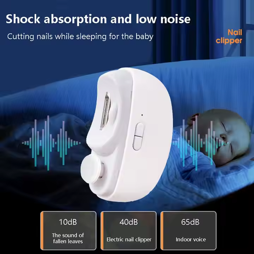 2 in 1 electric nail clippers tyep-c children's nail clippers rechargeable