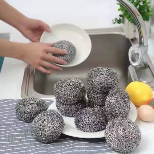20pcs Stainless Steel Scourer Sponge