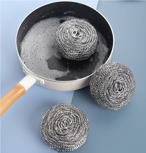 20pcs Stainless Steel Scourer Sponge