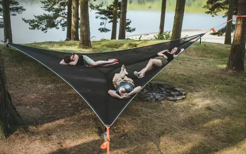 3m single sided cradle net triangle hammock