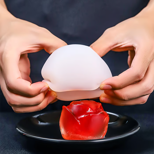 3D Rose Shape Ice Cube Mold🌹Party Cocktail Goodies（3 pack）