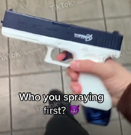 Glock water gun children's toy water spray burst electric high pressure powerful automatic water gun