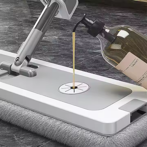 Wholesale Hand Free Flat Squeeze Mop Magic Self Wringing Super Absorbent Flat with Bucket