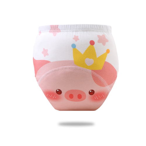 Baby training pants children's a-class pure cotton diaper pocket anti-side leakage baby spring and summer diaper pants washable, 10-20 kg can be worn, random colors