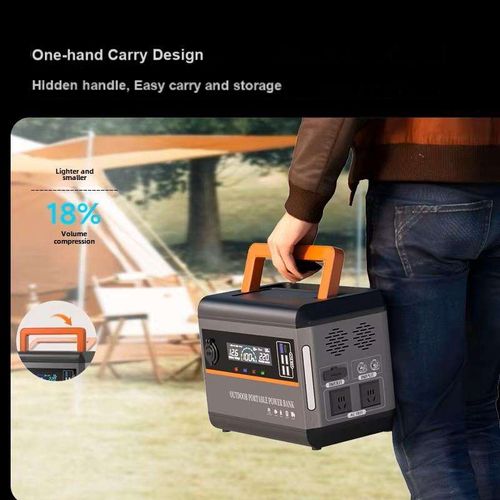 Brand New Design ES80 Portable Power Station 1200W 1080Wh Lithium Battery Solar Generator for Outdoors Camping Travel