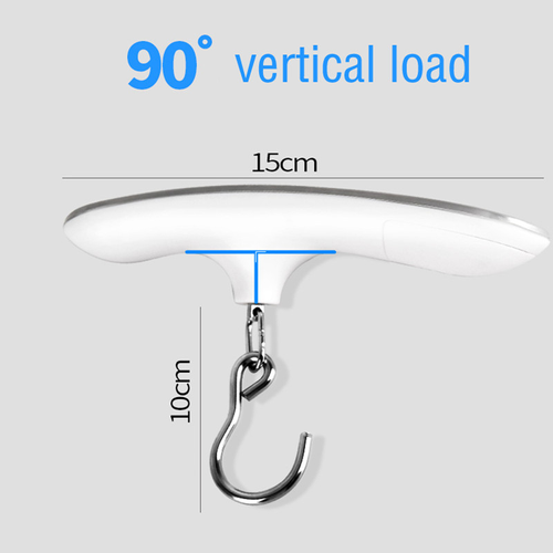 Hot Sales Digital Travel Scale Lcd Display Electronic Stainless Hanging 50kg Weighting Portable Digital Luggage Scale