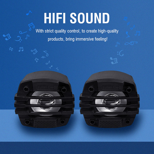 Motorcycle Bluetooth audio 12V electric car handlebar MP3FM with handle switch modified car speaker