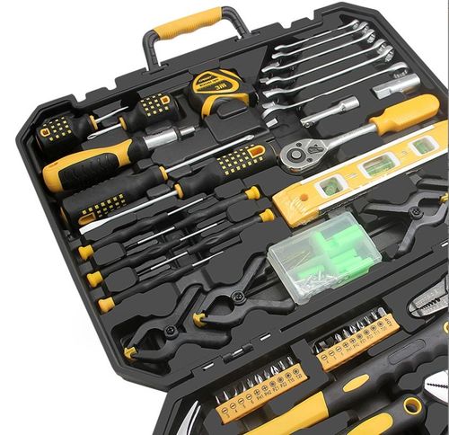 158 durable mechanical multi-function tool box set Household carbon steel Hardware kit Professional tool set