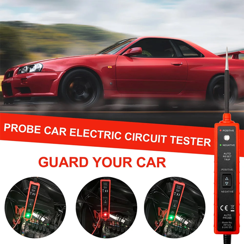 Automobile short circuit, open circuit and leakage detection, automobile circuit and electrical system tester