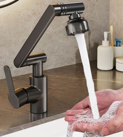 Universal swivel faucet