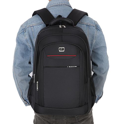 A large-capacity waterproof laptop backpack for business trips