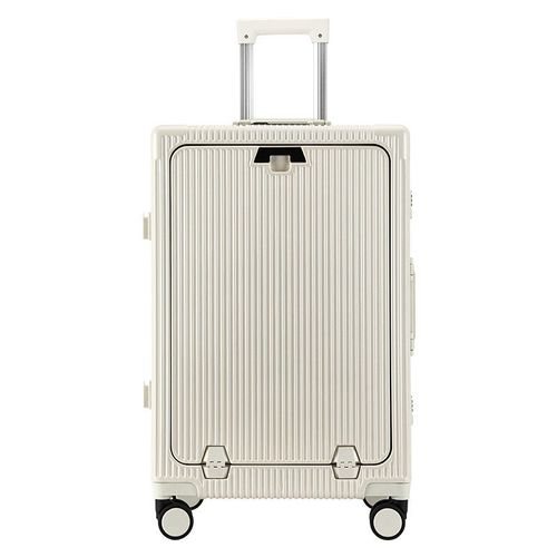 20-Inch Premium Hardshell Spinner Suitcase - Sturdy Aluminum Frame, Combination Lock, Durable ABS Shell, Smooth Rolling Wheels, and Telescoping Aluminum Handle.