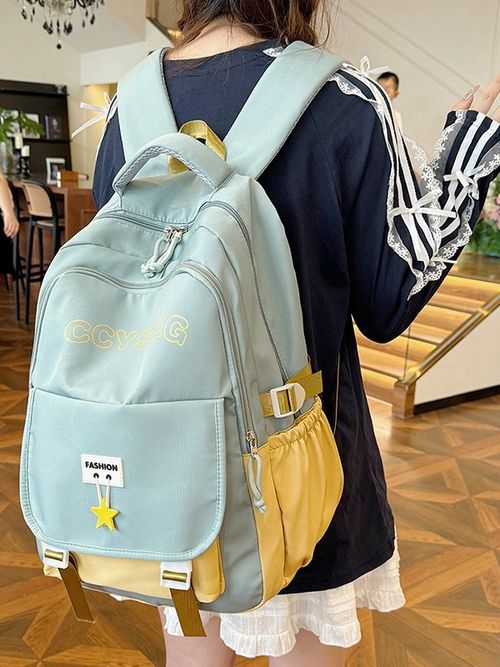 Lightweight, casual and trendy backpack, large-capacity travel backpack for junior and senior high school students