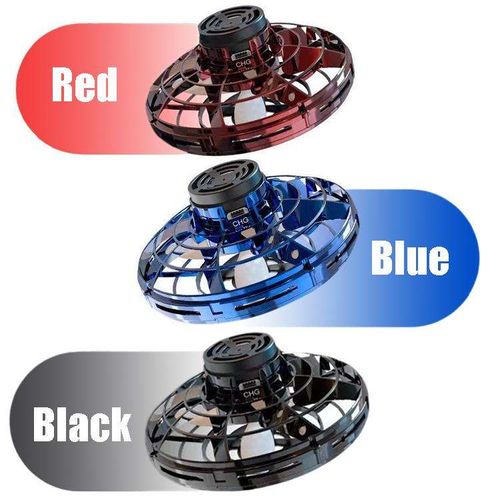 Spinning fingertip gyroscope suspended luminous spinning gyroscope to relieve pressure children's toy induction aircraft