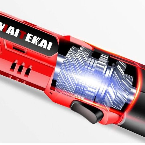 Portable ratchet wrench with high torque, 90 degrees, auto repair rechargeable wrench, lithium battery tool set