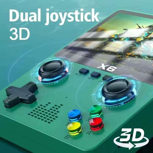 The newly designed 3.5-inch portable retro handheld game console X6psp features a game player