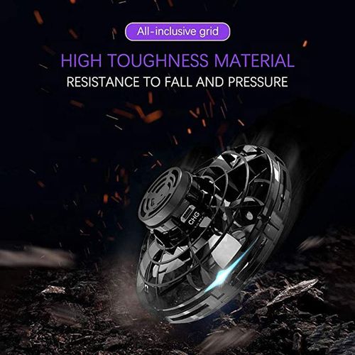 Spinning fingertip gyroscope suspended luminous spinning gyroscope to relieve pressure children's toy induction aircraft