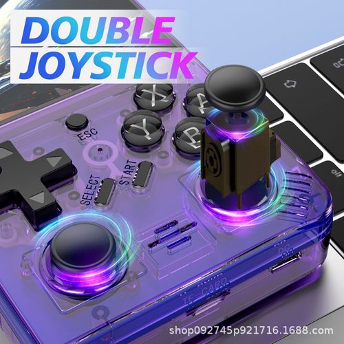 Portable Game Players R36S Retro Handheld Game Console 3.5Inch IPS HD Screen 3000mAh Linux System Video Games