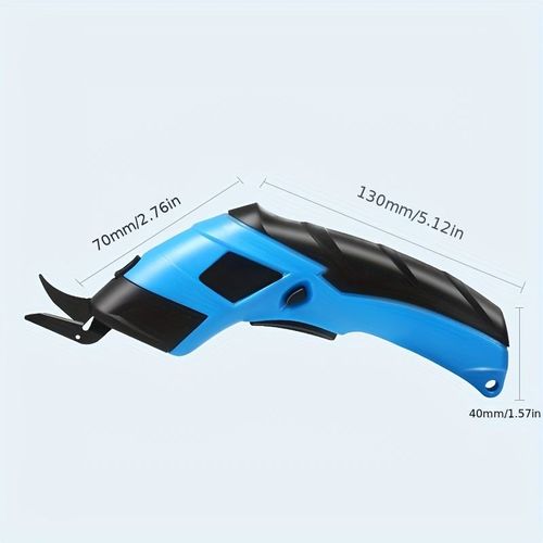 Manual electric scissors, electric fabric cutting, fabric trimming, leather trimming scissors, handheld lithium battery tool cutting machine