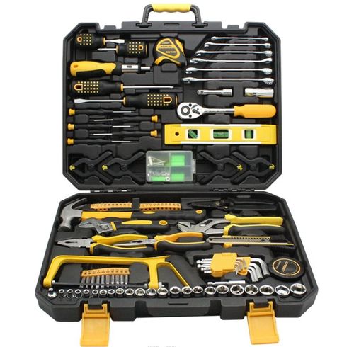 158 durable mechanical multi-function tool box set Household carbon steel Hardware kit Professional tool set