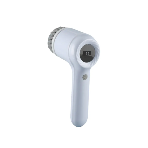 Multi-functional electric cleaning brush, mini household kitchen and bathroom waterproof, multi-brush head portable, lazy person's magic brush