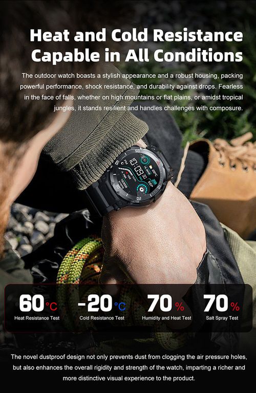 The GT100pro smartwatch is a TWS two-in-one health monitoring, Bluetooth call and NFC three-proof sports watch