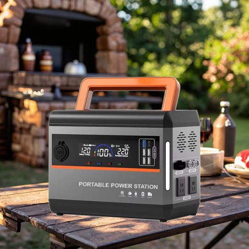 Brand New Design ES80 Portable Power Station 1200W 1080Wh Lithium Battery Solar Generator for Outdoors Camping Travel