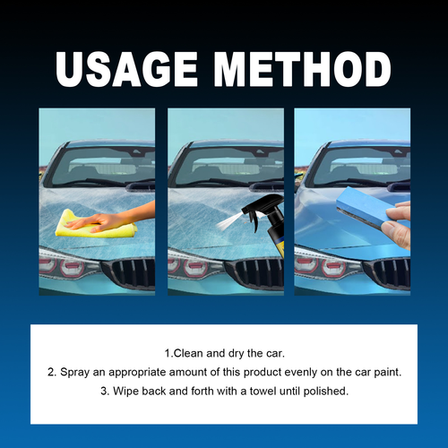 Hot Selling Homonth Car Paint Gentle Effective Cleaning Dirt Polishing Refurbishing Multifunctional Car Paint Coating Cleaner