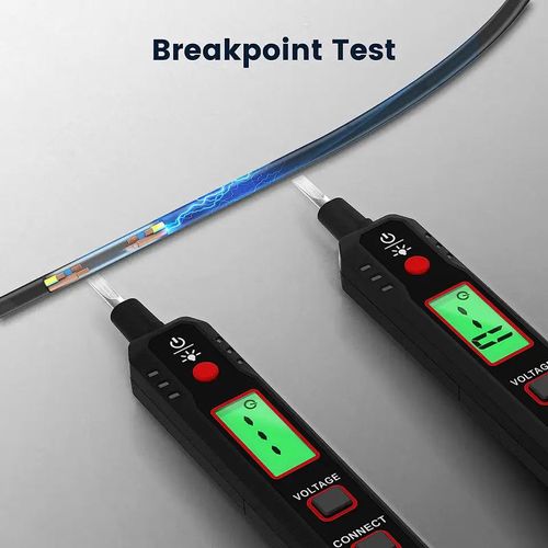 Voltage Detector 12-300V Smart Electric Pen Sound & Light Alarm Non-Contact Voltage Zero Fire Wire Tester Pen Meter