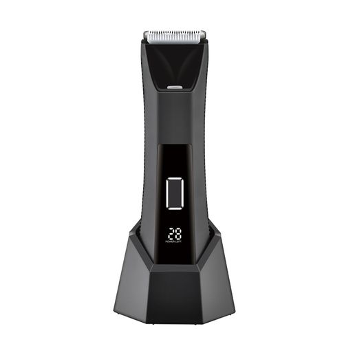Two-in-one body hair clipper, electric push clipper, LCD digital display, electric waterproof shaving device Type-C charging