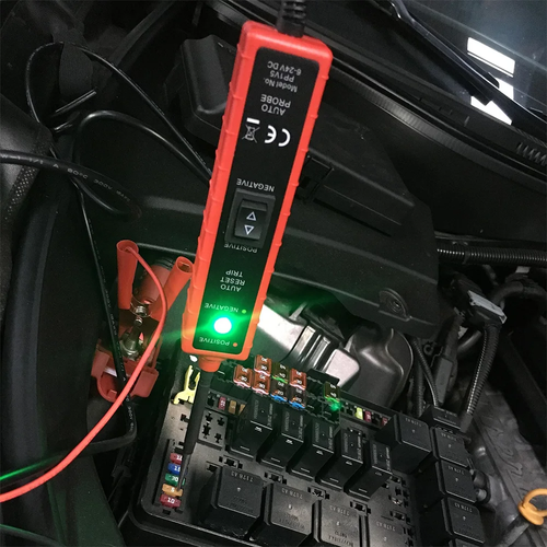 Automobile short circuit, open circuit and leakage detection, automobile circuit and electrical system tester