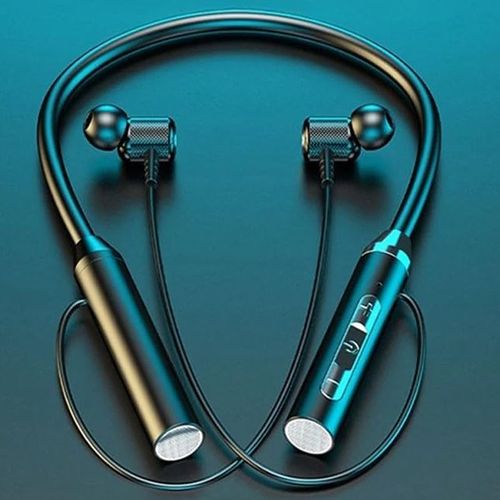 Neck hanging bluetooth headset large power sports game neck hanging wireless bluetooth headset