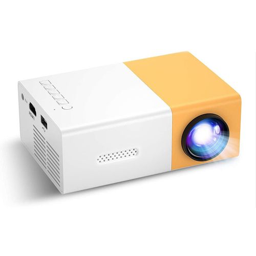 New YG300 Mini Projector Mobile phone wired same screen children wireless entertainment mobile home theater portable projector