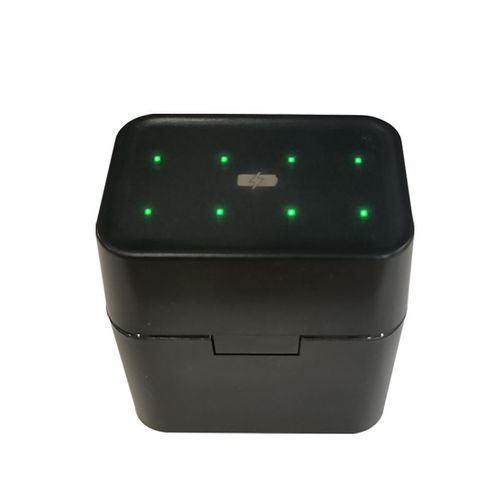 A brand-new portable 1.5V eight-slot No.5 lithium battery charging case with an intelligent charger