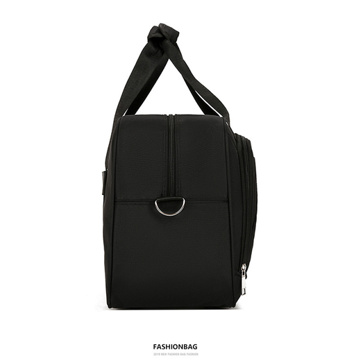 Short-distance luggage backpack, women's embroidered checkered fashionable sports and fitness bag, dry and wet separated leisure travel bag