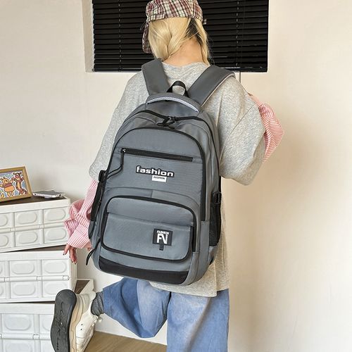 Student schoolbags, men's and women's outdoor sports travel backpacks, multi-pocket storage, versatile backpacks