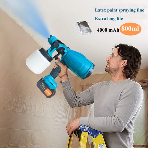 Multi-function Lithium Electric Paint Spray Guns the New Upgraded Handheld Lithium High Voltage Electric Spray Gun