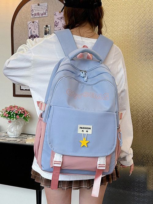 Lightweight, casual and trendy backpack, large-capacity travel backpack for junior and senior high school students